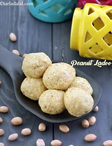 Peanut Ladoo Recipe (Singdana Ladoo)