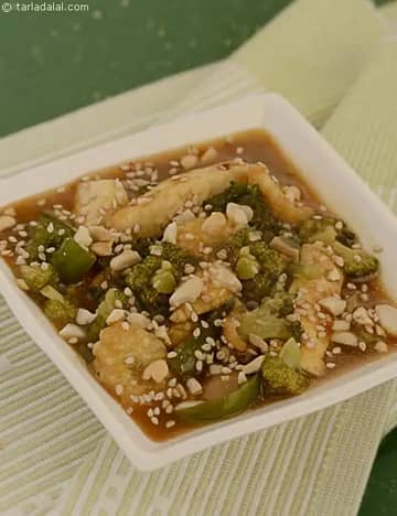 Peanut Sesame Vegetables Recipe