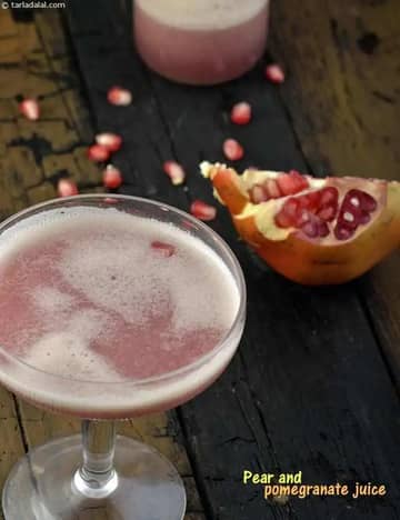 Pear And Pomegranate Juice Recipe