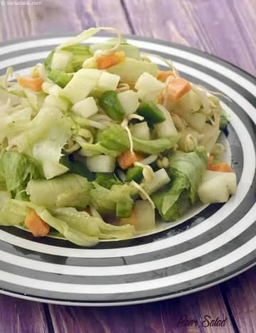 Pear Salad Recipe (Pear And Vegetable Salad)