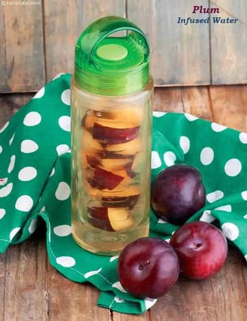 Plum Infused Water Recipe