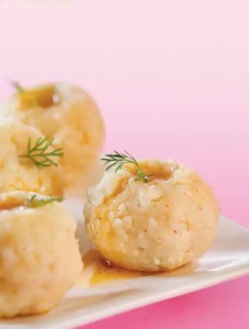 Poha Khichu ( Microwave ) Recipe