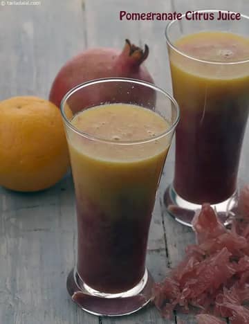 Pomegranate Citrus Juice Recipe