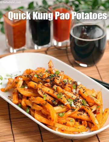 Quick Kung Pao Potatoes Recipe (Kung Pao Potato)