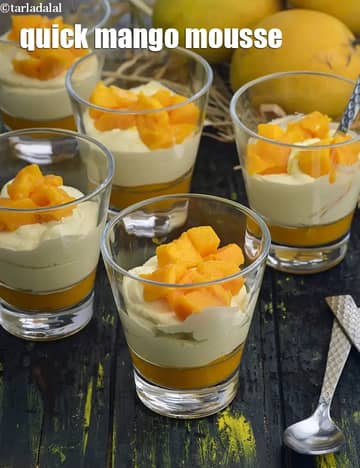 Quick Mango Mousse Recipe