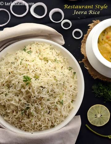 Restaurant Style Jeera Rice Recipe (Jeera Pulao)