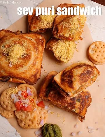 Sev Puri Sandwich 42971R Recipe