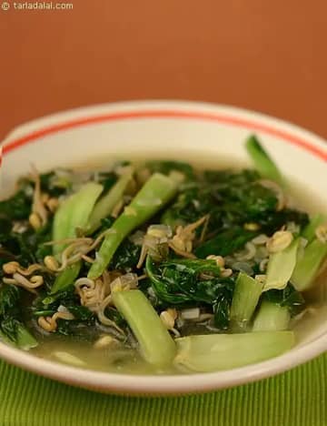 Stir Fried Chinese Greens Recipe (Chinese Recipes)