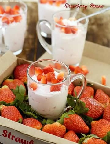 Strawberry Mousse ( Mousses ) Recipe