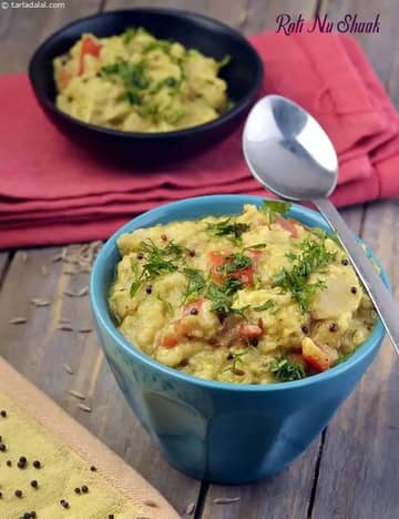 Roti Nu Shaak Recipe (Roti Ki Sabzi)