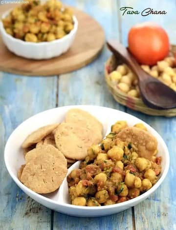 Tava Chana Recipe (Indian Tava Recipes)