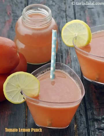 Tomato Lemon Punch Recipe (Tomato Lemon Drink)