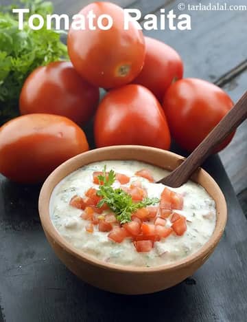 Tomato Raita Recipe (Quick)