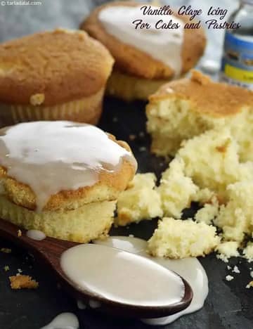 Vanilla Glaze Icing For Cakes And Pastries Recipe