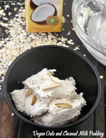 Vegan Oats And Coconut Milk Pudding Recipe