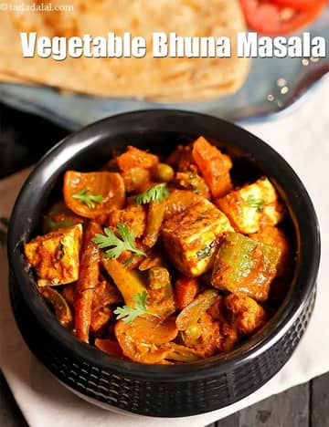 Vegetable Bhuna Masala Recipe