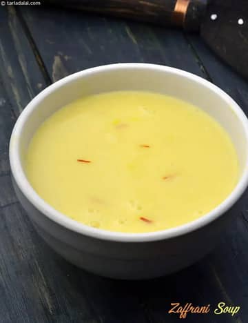 Zaffrani Soup Recipe (Mughlai Zaffrani Soup)