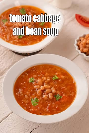 Tomato Cabbage And Bean Soup Recipe