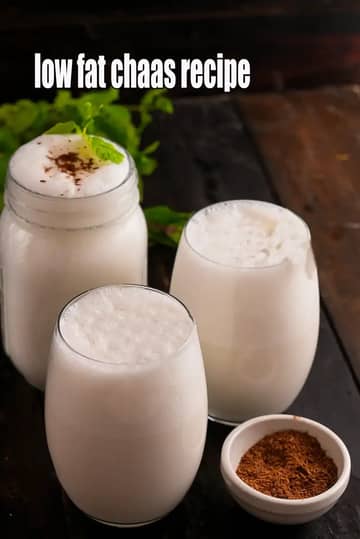Low Fat Chaas Recipe (Indian Low Fat Buttermilk For Ibs)