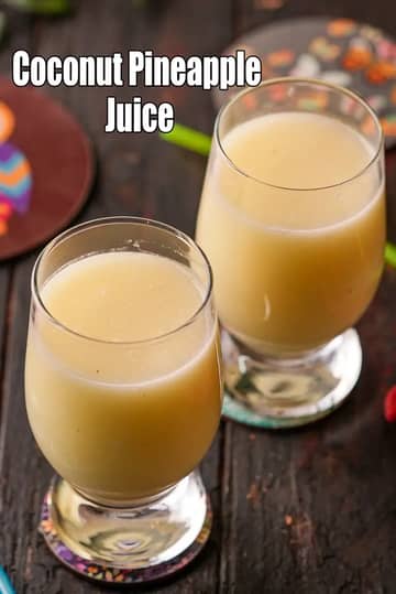 Coco Pineapple Delight Recipe (Healthy Juices Recipes)