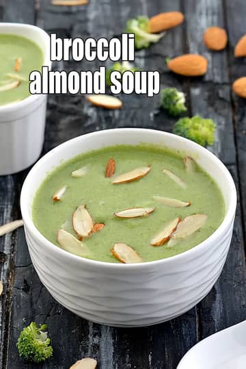 Broccoli Almond Soup Recipe