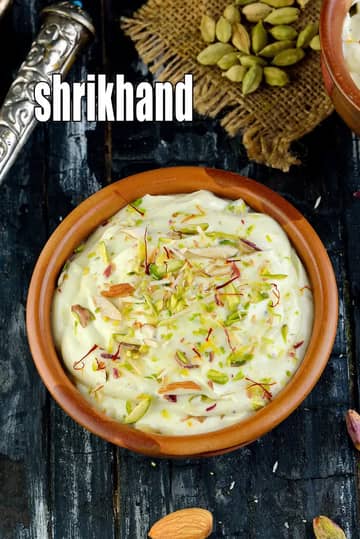 Shrikhand Recipe (Keasr Elaichi Shrikhand)
