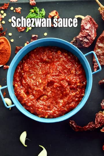 Schezwan Sauce Recipe (Schezuan Sauce Chinese)