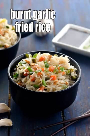 Burnt Garlic Fried Rice Recipe (Burnt Garlic Rice)