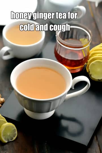 Honey Ginger Tea For Cold And Cough Recipe