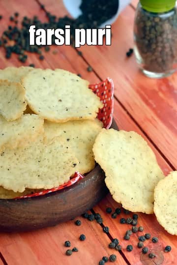 Farsi Puri Recipe (Gujarati Farsi Poori)