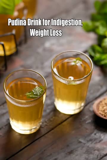 Pudina Pani Recipe (Drink To Overcome Indigestion)