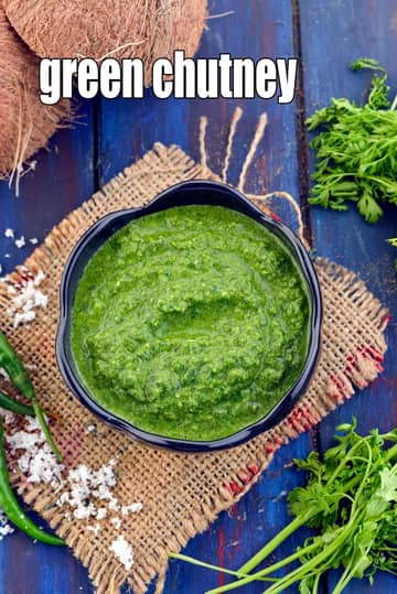 Green Chutney Recipe (4 Varieties Of Green Chutney)