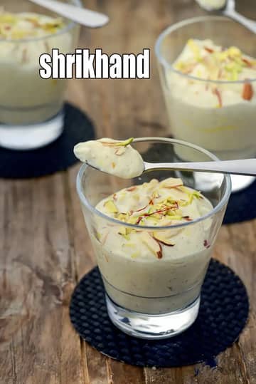 Maharashtrian Shrikhand Recipe (Gujarati Shrikhand)