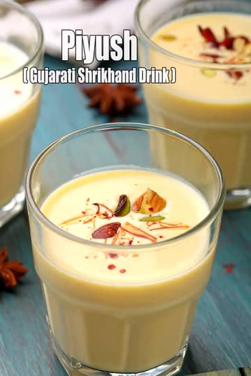 Piyush Recipe (Gujarati Shrikhand Drink)