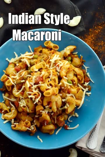 Indian Style Macaroni Recipe (Macaroni Pasta)