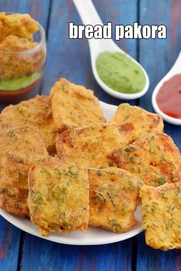 Bread Pakora Recipe (Quick Bread Pakora Without Aloo)