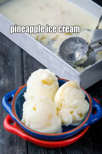 Pineapple Ice Cream Recipe
