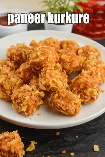 Paneer Kurkure Recipe (Indian Crispy Kurkure Paneer)