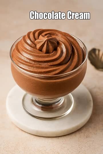 Chocolate Cream Recipe (Indian Style)