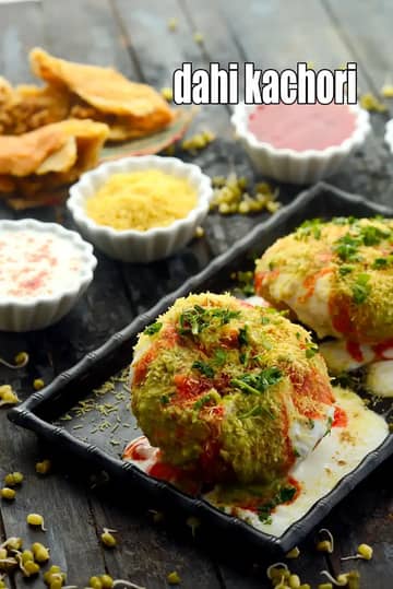 Dahi Kachori Recipe (Khasta Kachori Chaat)