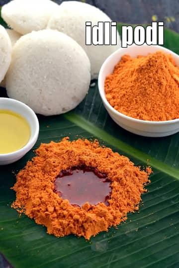 Idli Podi Recipe (Idli Milagai Podi)