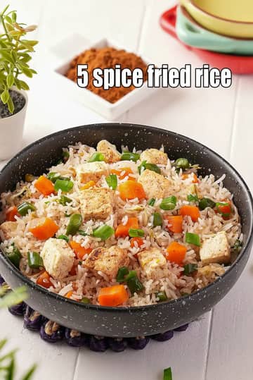 5 Spice Fried Rice Recipe (Chinese 5 Spice Fried Rice)