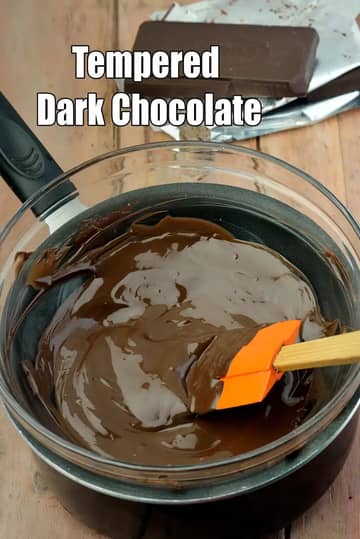 Tempered Dark Chocolate Recipe