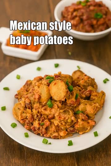 Mexican Style Baby Potatoes Recipe (Mexican Potatoes)