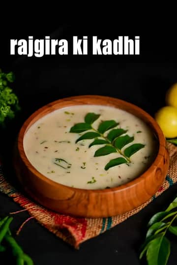 Rajgira Ki Kadhi Recipe (Farali Kadhi)