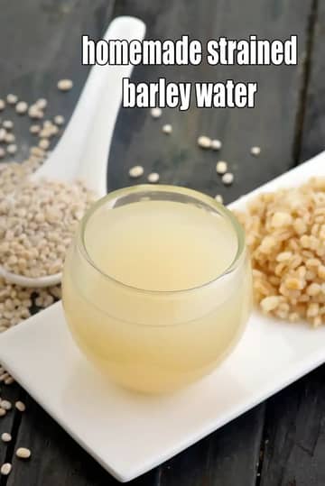 Homemade Strained Barley Water Recipe (Clear Fluid Diet)