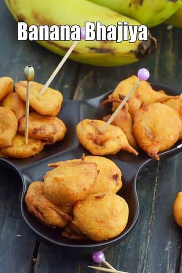Banana Bhajiya Recipe (Kela Bhajia)