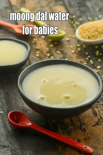 Moong Dal Water For Babies Recipe