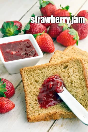 Strawberry Jam Recipe (Fresh Strawberry Jam)