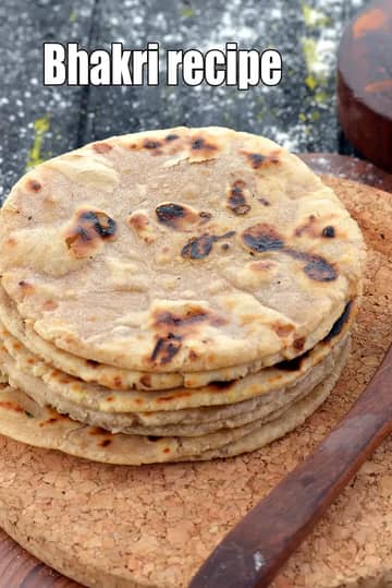 Bhakri Recipe (Whole Wheat Bhakri)
